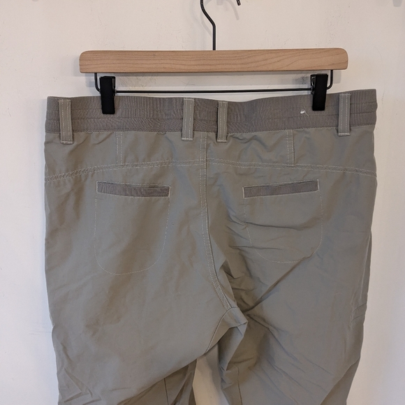 KUHL Women's Tan Insect Shield Hiking Camping Outdoor Nylon Capri Pants 14 - Picture 5 of 11